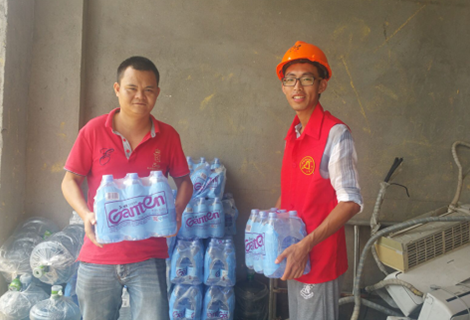 莫蘭蒂物資捐贈慰問